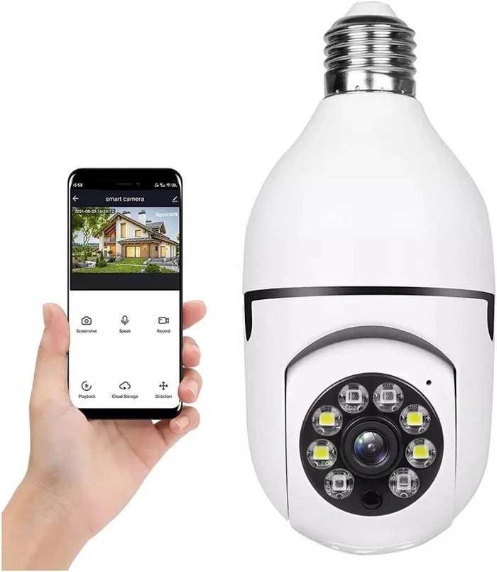 Camara De Seguridad Panoramica (Giratoria)